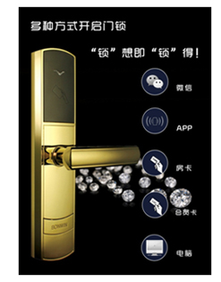 带给来宾的利益——省时快捷，多种方法开锁，清静升级